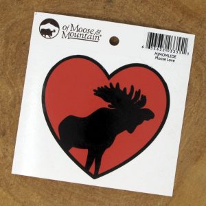 Moose Love Decal