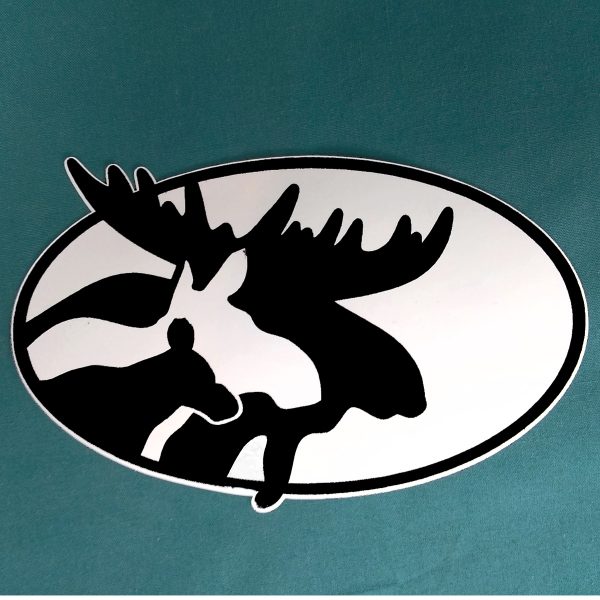 Moose Family Decal