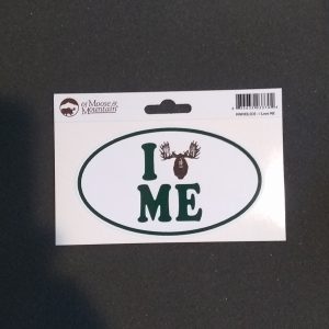I Love ME Moose Edition Decal