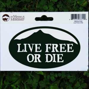 Live Free or Die Mountain Decal
