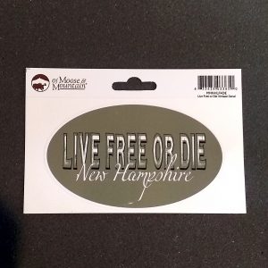 Live Free or Die Decal