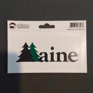 Maine Pine Trees Decal