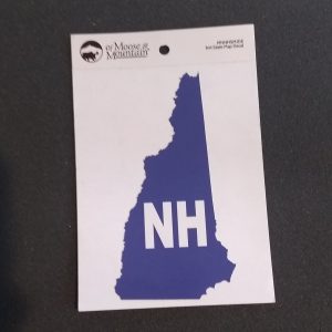 NH State Map Decal