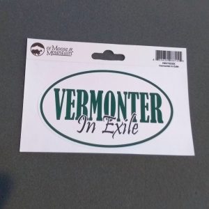 Vermonter in Exile Decal