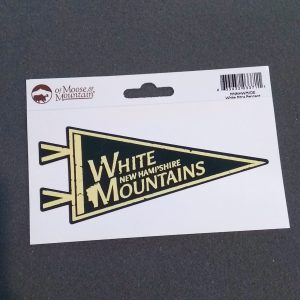 White Mountain Pennant Decal
